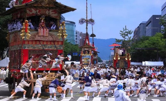 日本传统三大祭——京都抵园祭